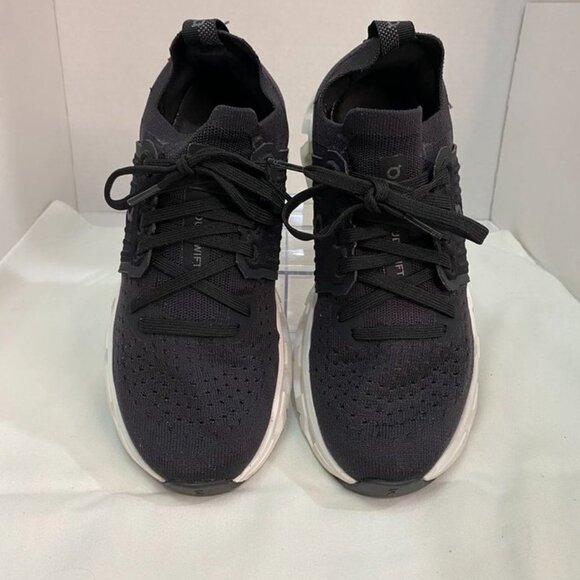 On Cloudswift Black White Running Shoes Women’s 8.5 EU 40 Helion CloudTec - Picture 6 of 13